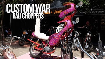 Custom War - Bali Chopper Show 2025 #DicEtv