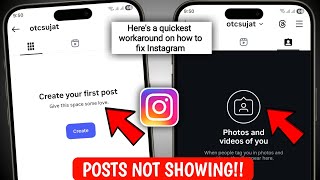 Instagram Posts Not Showing Problem (2025) | Instagram No Posts Yet Create your First Post Problem