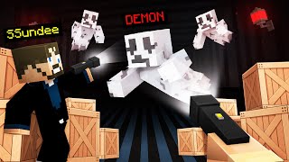 Hunting for Demons in Minecraft... (Phasmophobia)