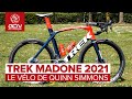 Prsentation du vlo de quinn simmons  trek madone 2021