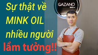 Sự thật về Mink Oil nhiều người LẦM TƯỞNG!