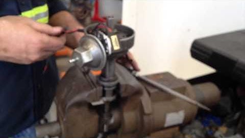 Installing New Distributor Woes On Tony