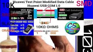 Huawei Modified Testpoint Bootable Cable | How to Make | Full Information  1st in the World by CS