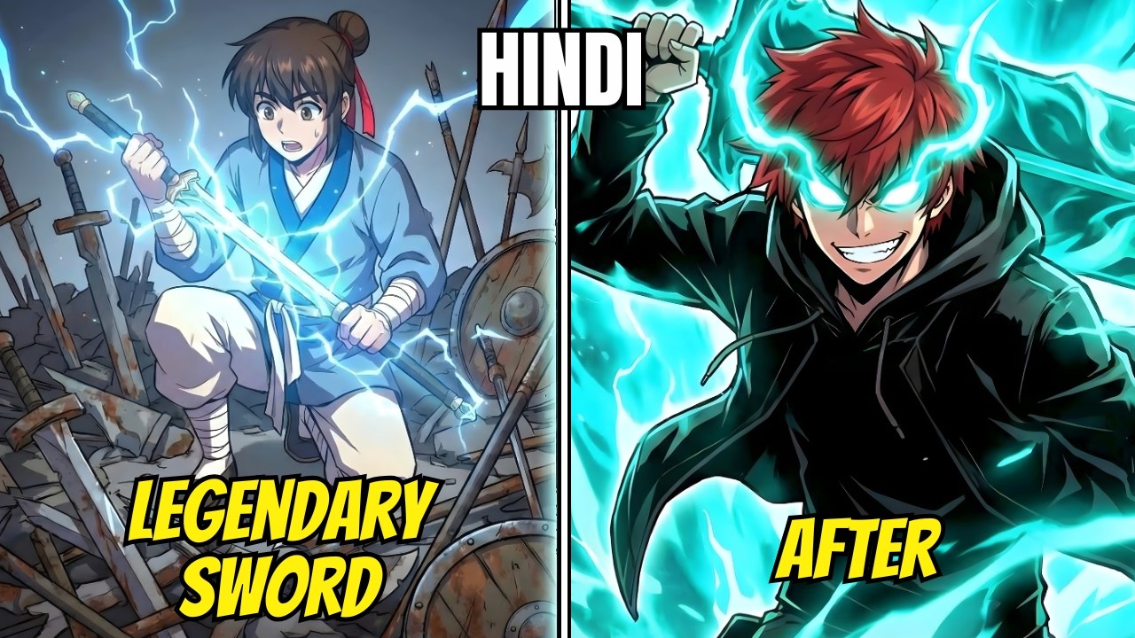 Boy Found A Legendry Sword And Became Strongest | Manhwa in Hindi