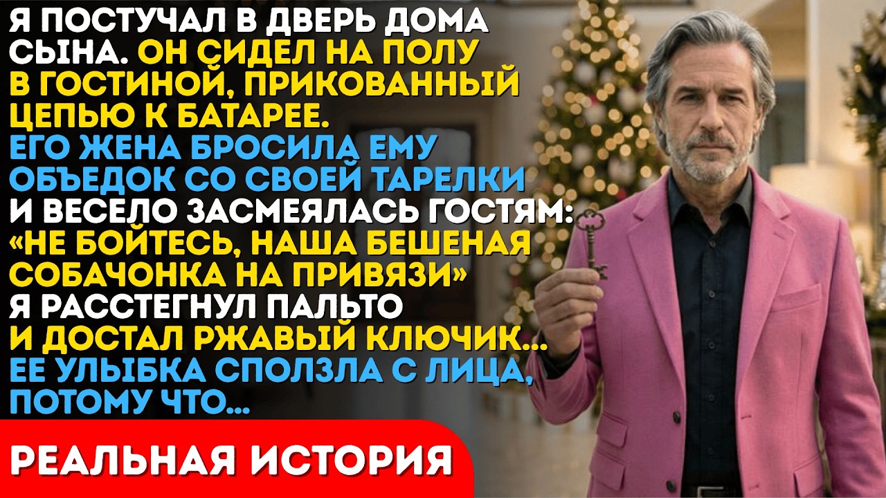 Я увидел сына на цепи у батареи и понял что три года назад сам дал эту цепь его жене