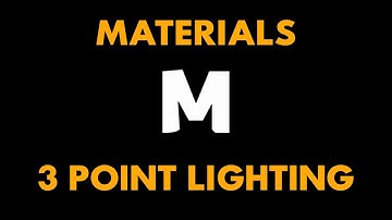 3 Point Lighting - Maya Tutorial