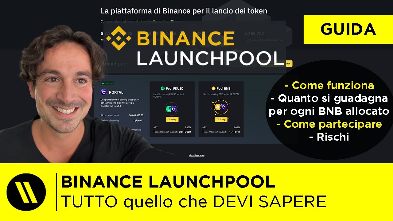 BINANCE LAUNCHPOOL: Come GUADAGNARE CRYPTO su BINANCE senza fare trading  nel 2024