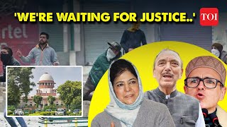 SC Verdict on Article 370 : Mehbooba Mufti under house arrest? J&K leaders exude hope