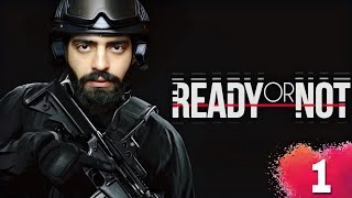 چالش زنده ماندن در عملیات‌های نفس‌گیر! | Ready or Not گیم‌پلی تاکتیکی با تیم SWAT 🥷
