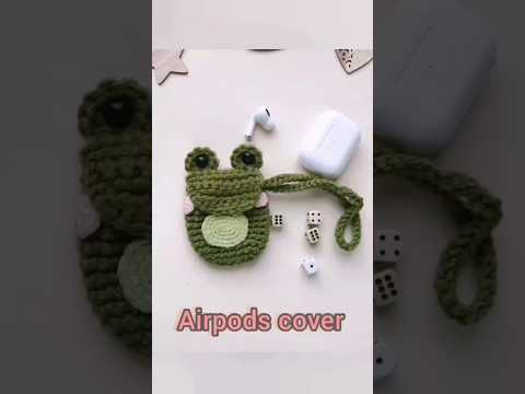 Crochet wristlet purse Frog. Маленький кошелек на руку в виде лягушки. Мастер класс по вязанию.