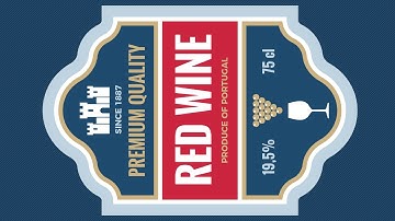 Creating a Vintage Wine Label Design - Coreldraw Tutorials