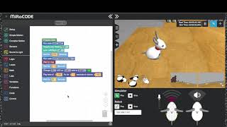 MiRoCODE Blockly Example