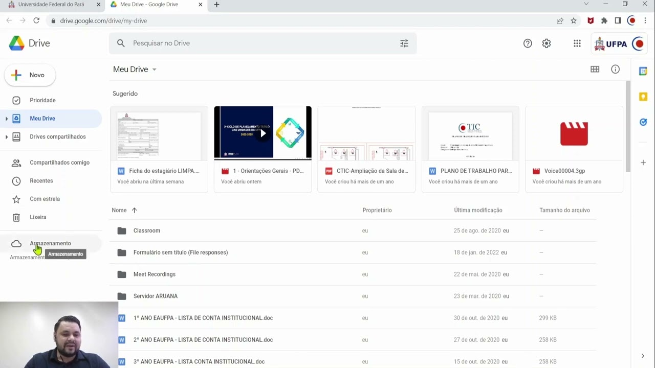 Como verificar sua cota de armazenamento no Google Drive?