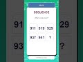Sequence Challenge #0498 | Find the Next Number Fast