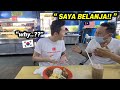 Owner impressed korean guy with free foods malaysian hospitality
