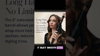 Bio Ionic Long Barrel Styler,Curling Iron with Moisture Heat Technology & NanoIonic MX, Verstatile