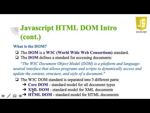 5. JavaScript HTML dom - YouTube