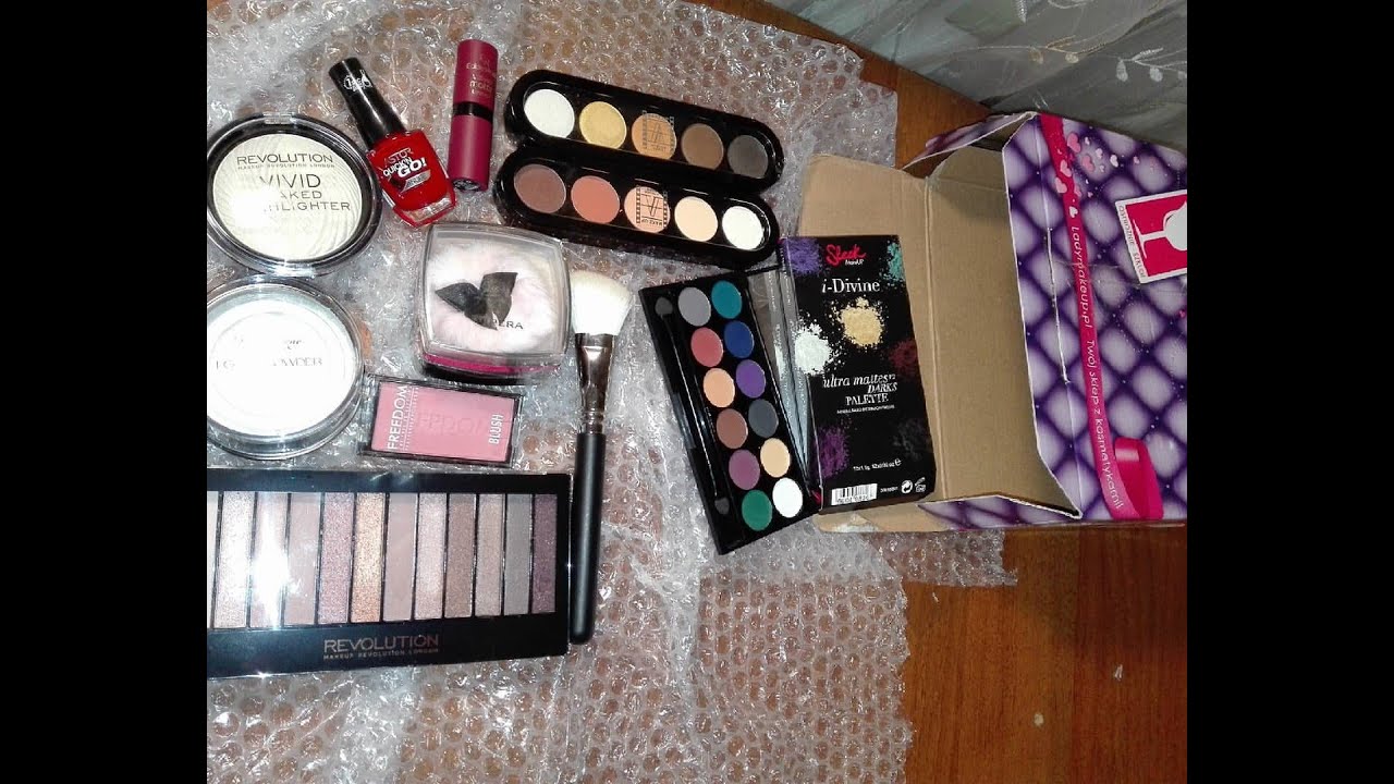 Заказ с ladymakeup. Открываю посылочку, первое впечатление.