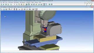 3 PMK2012 Full Machine Simulation for PartMaker Mill