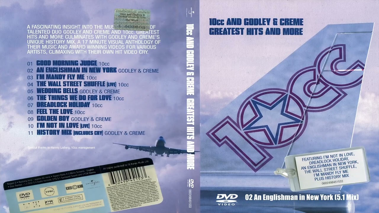 10cc - 02 An Englishman in New York (5.1 Mix) - YouTube