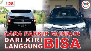 Parkir Mundur Dari Kiri Dengan Mudah | Cara Parkir Mundur Dari Kiri Di Garasi
