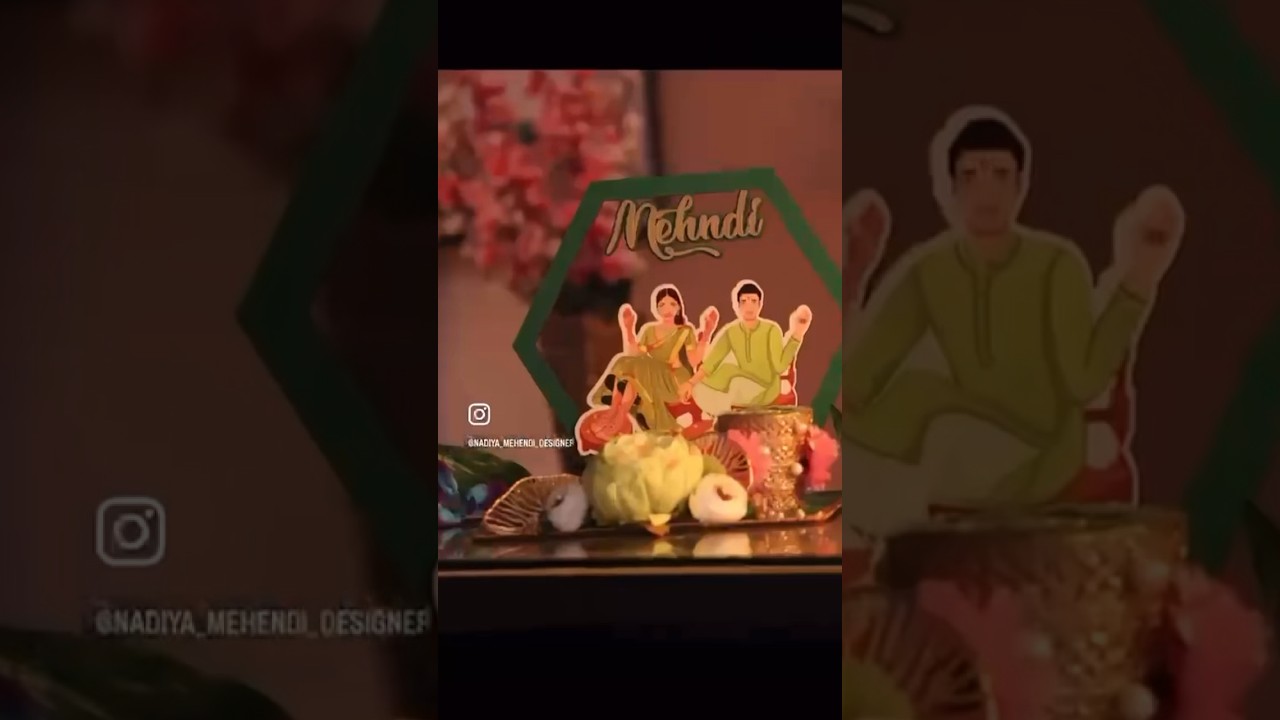 Mehndi ceremony 💚💫