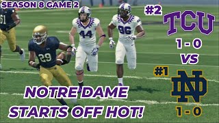 Notre Dame is #1! | NCAA Football 14 Revamped | Game 2