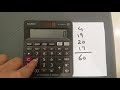 How to use recheck button on calculator easy way