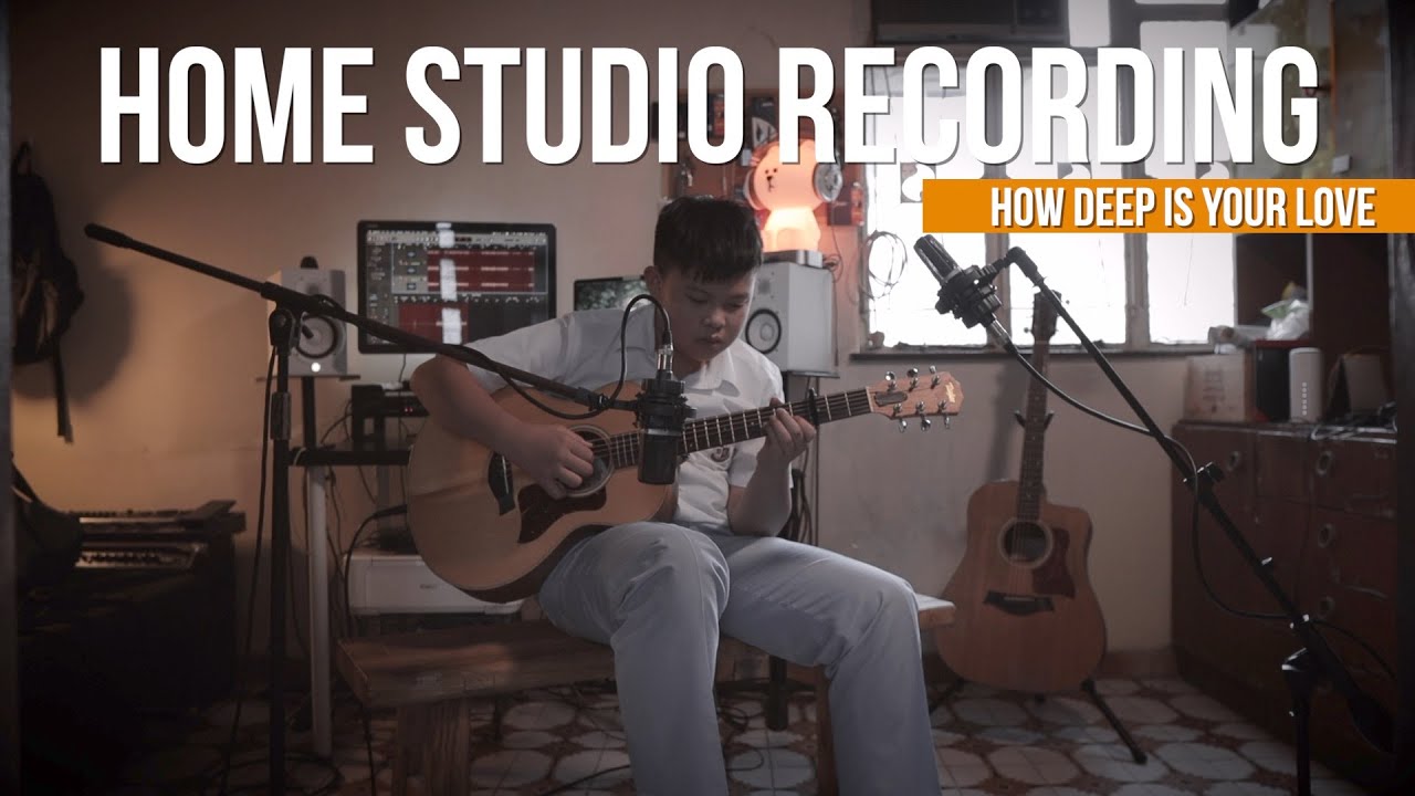Recording fingerstyle acoustic guitar at home with my student... YouTube