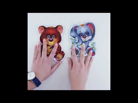 Vladi Toys VT3208-03 Мягкие магнитные Baby puzzle Лесные жители