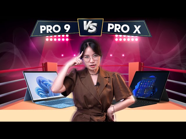 Surface Pro 9 vs Surface Pro X: Giống và Khác gì??