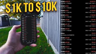 Trading the Pow Banker EA with $1000 | $1K to $10K Part 3 - Update after a HORRIBLE day...