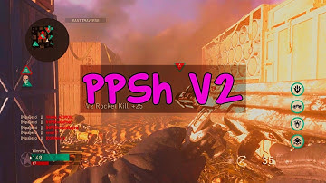 WW2 PPSh V2 Rocket