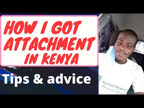 How I Got Attachment | Internship in Kenya * Tips and Advice * Internship tips*
