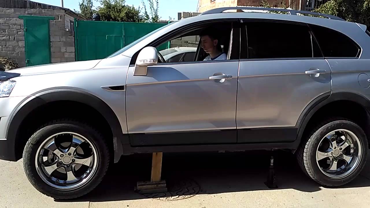 Chevrolet Captiva minitest ESP off YouTube