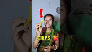 Chips me tep lgake 🤨 ll #shorts #minivlog #ashortaday #vlog #funny #experiment #challenge