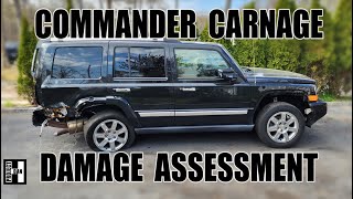 CARNAGE!!! JEEP COMMANDER XJ DAMAGE ASSESSMENT by Project Dan H 2,164 views 10 months ago 12 minutes, 52 seconds