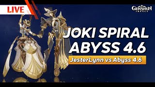 🔴SUSAH KAH? Jester Lynn vs New Spiral Abyss 4.6 Ep.1345 | Genshin Impact Indonesia