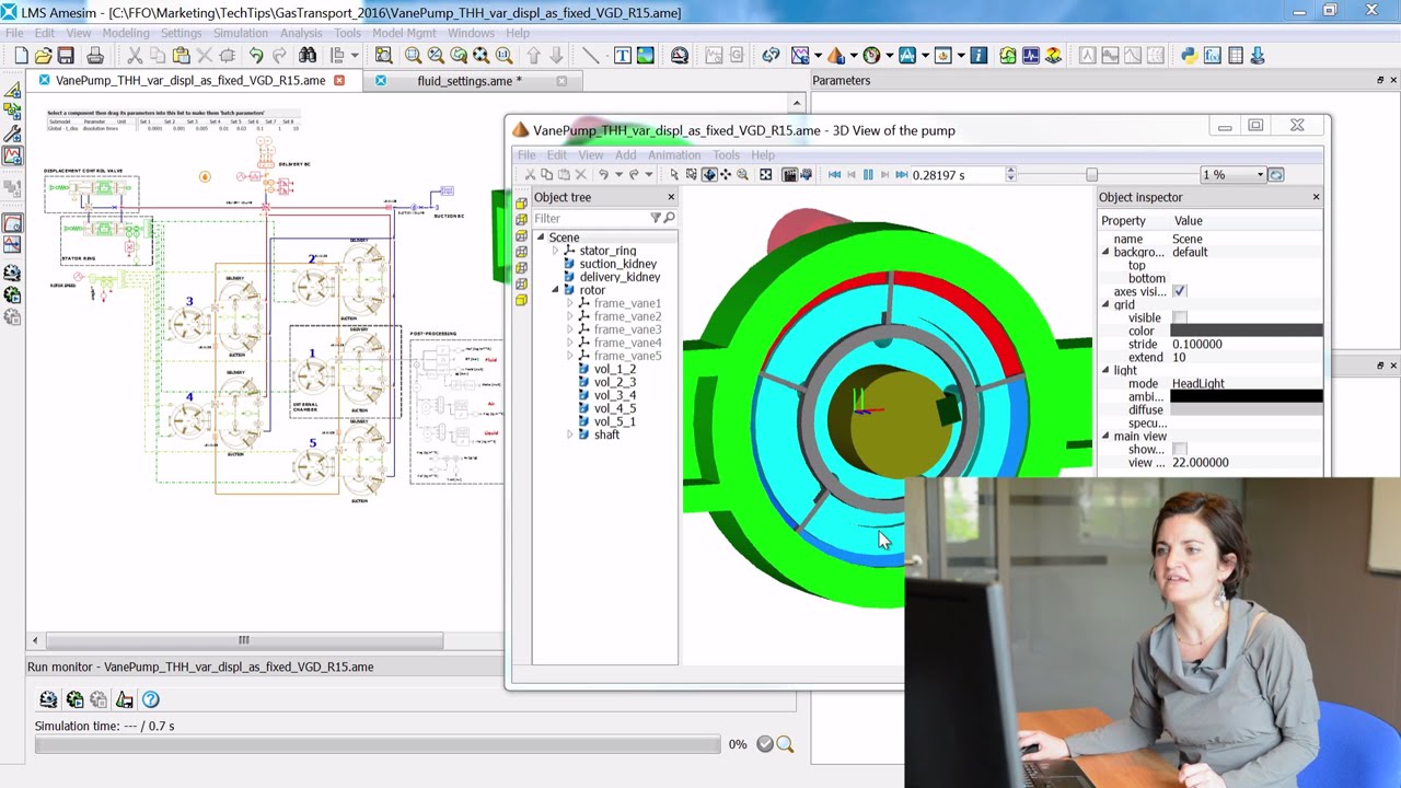 tecnomatix plant simulation software Simcenter Amesim – Investigating effects of air dissolution dynamics on vane pumps