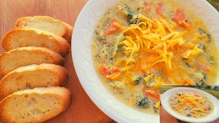 Broccoli Cheddar Soup |شوربة البروكلي بالجبن