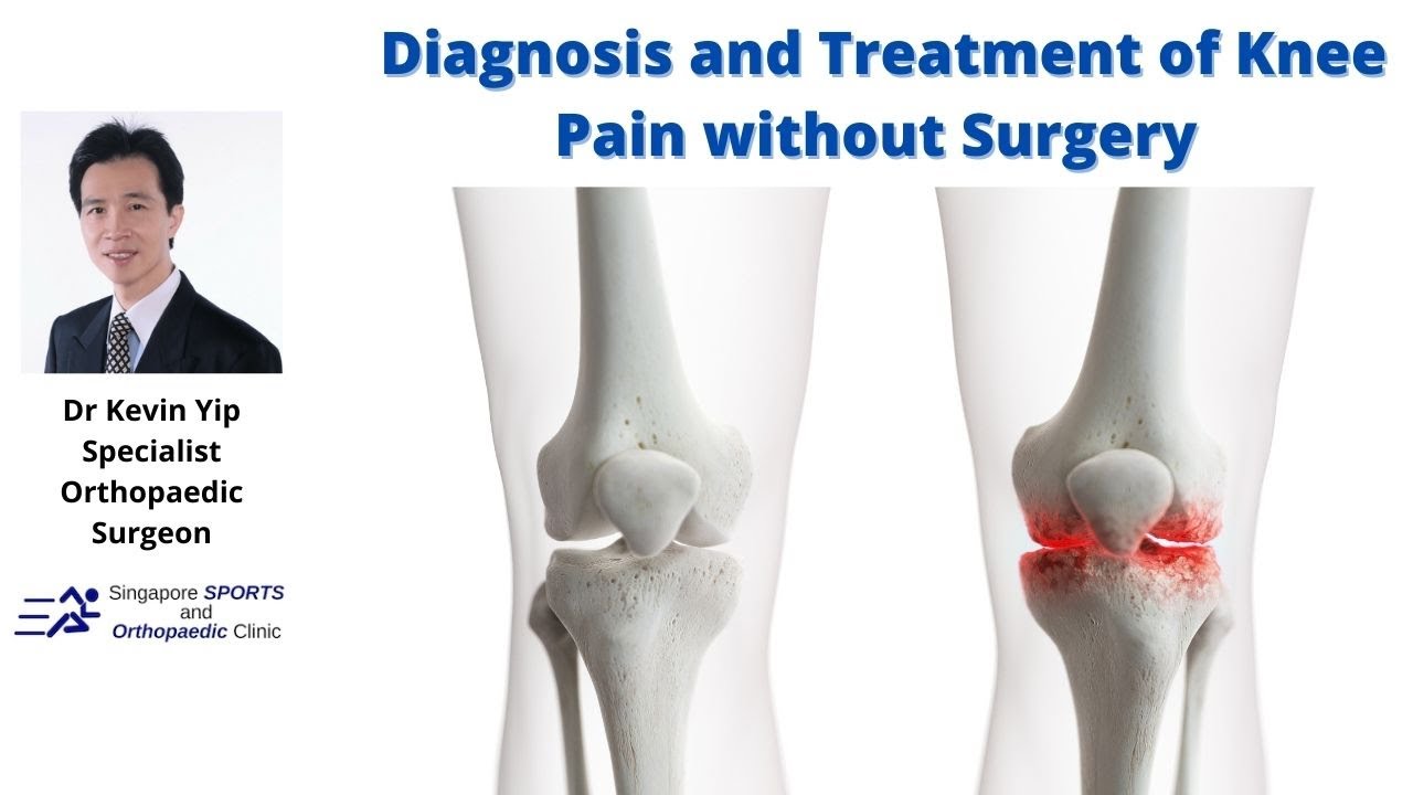Diagnosis and Treatment of Knee Pain without Surgery - Dr Kevin Yip Specialist Orthopaedic Surgeon