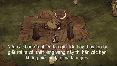Don starve android hướng dẫn dont