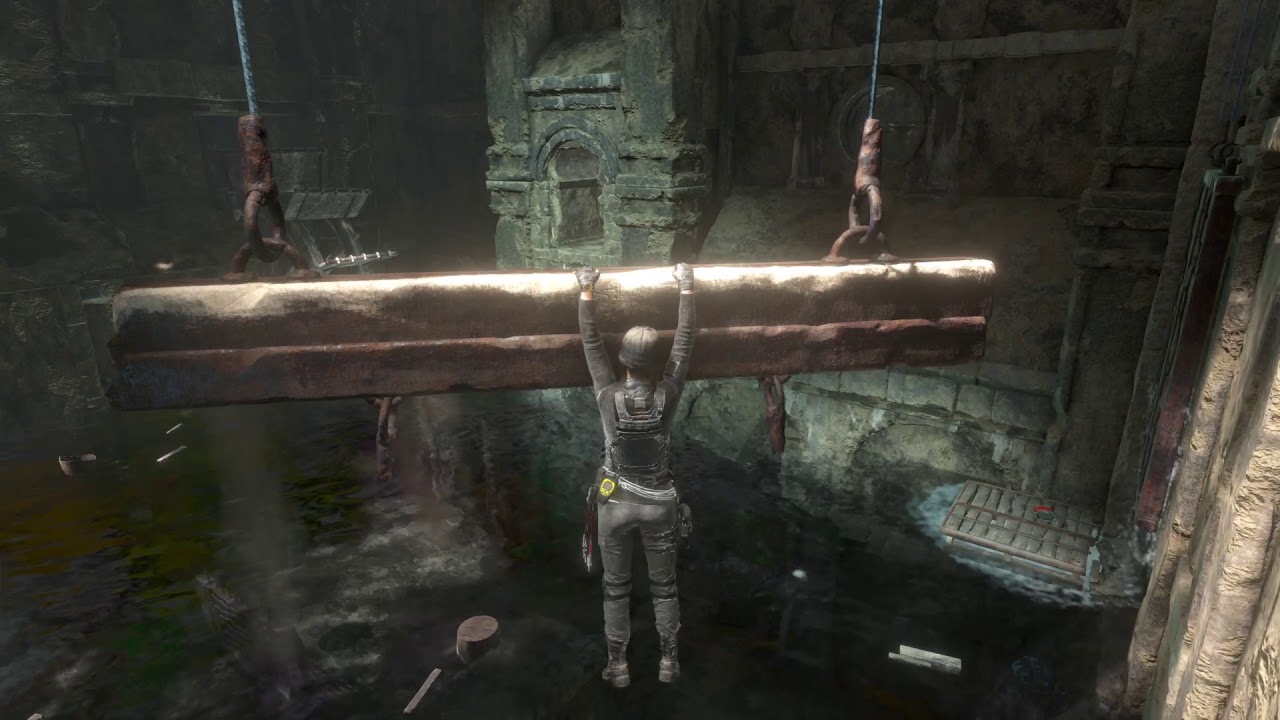 Rise of the Tomb Raider throwing explosives