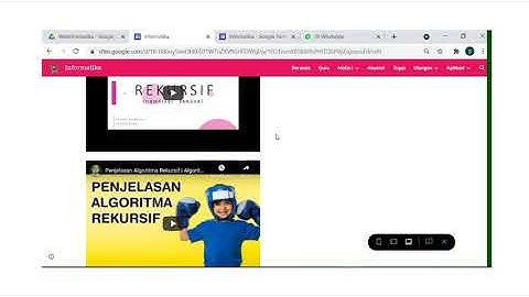 KOMPILASI QUIZ INFORMATIKA SEMESTER GENAP