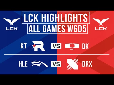 LCK Highlights ALL GAMES Week 6 Day 5 | LCK Spring 2024