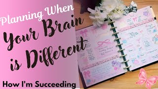 Planning When Your Brain Is Different  | Tips For ADHD/Neurodivergent