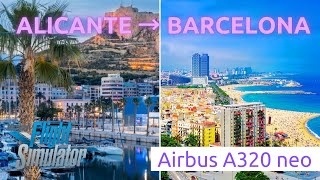 Alicante Barcelona - Lot Mfs2020 Quatar Airlines