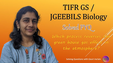 TIFR GS / JGEEBILS Biology | Solved PYQ | Solving Questions with Gauri ma’am