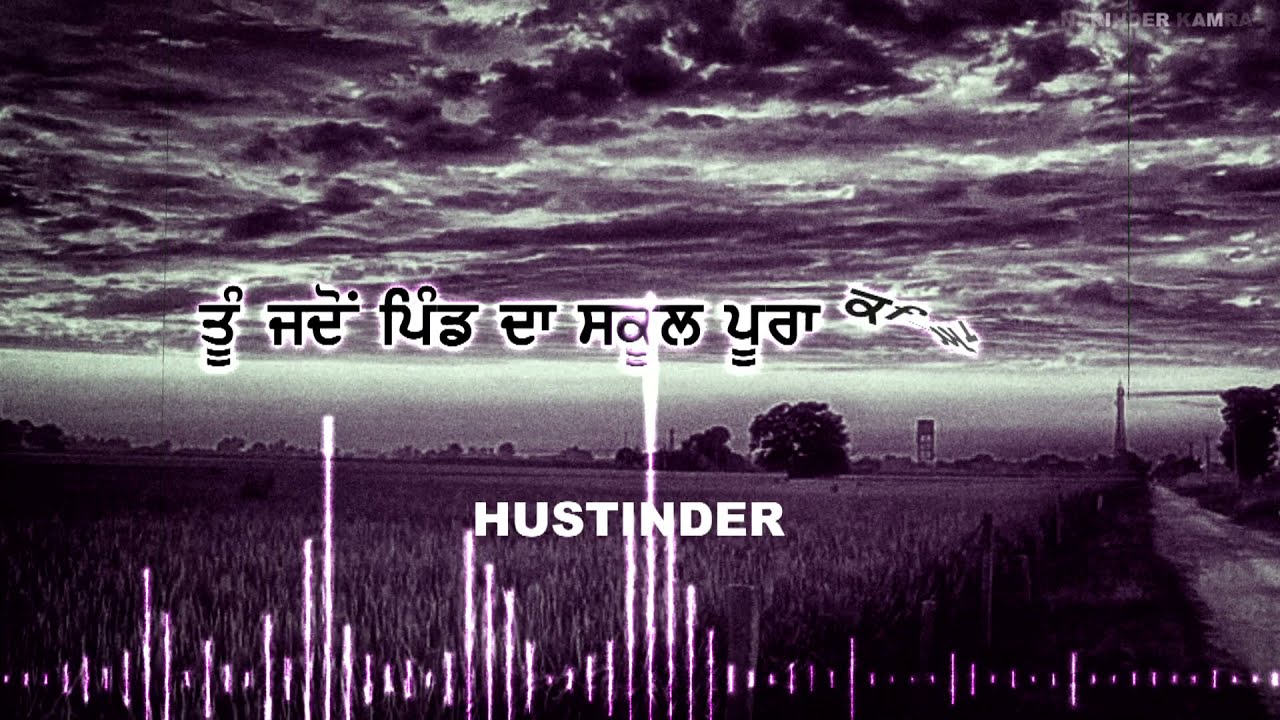 Hustinder : Odon Gallan Hor Si New Punjabi Song Whatsapp Status | Sadiyan Gallan | Tera Mera Nata