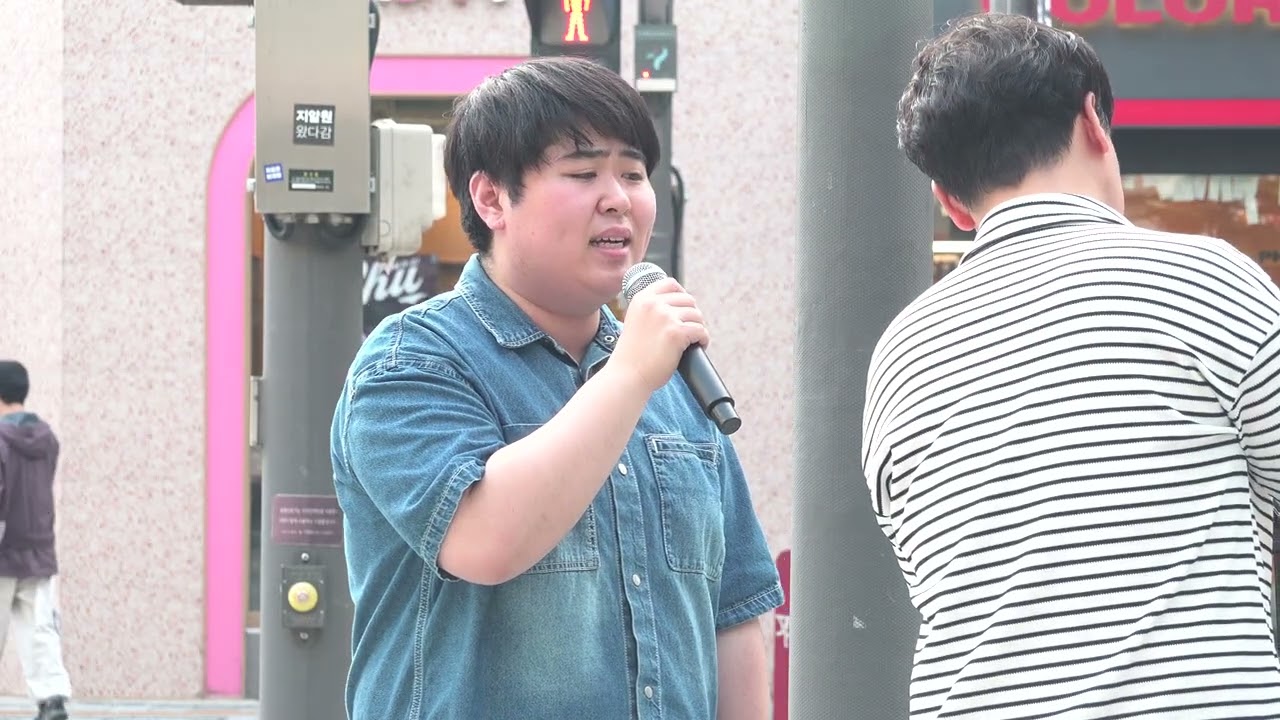선재업고튀어 ost 소나기 커버 - 일반인 대형 버스킹 - 신촌 명물쉼터버스킹 .